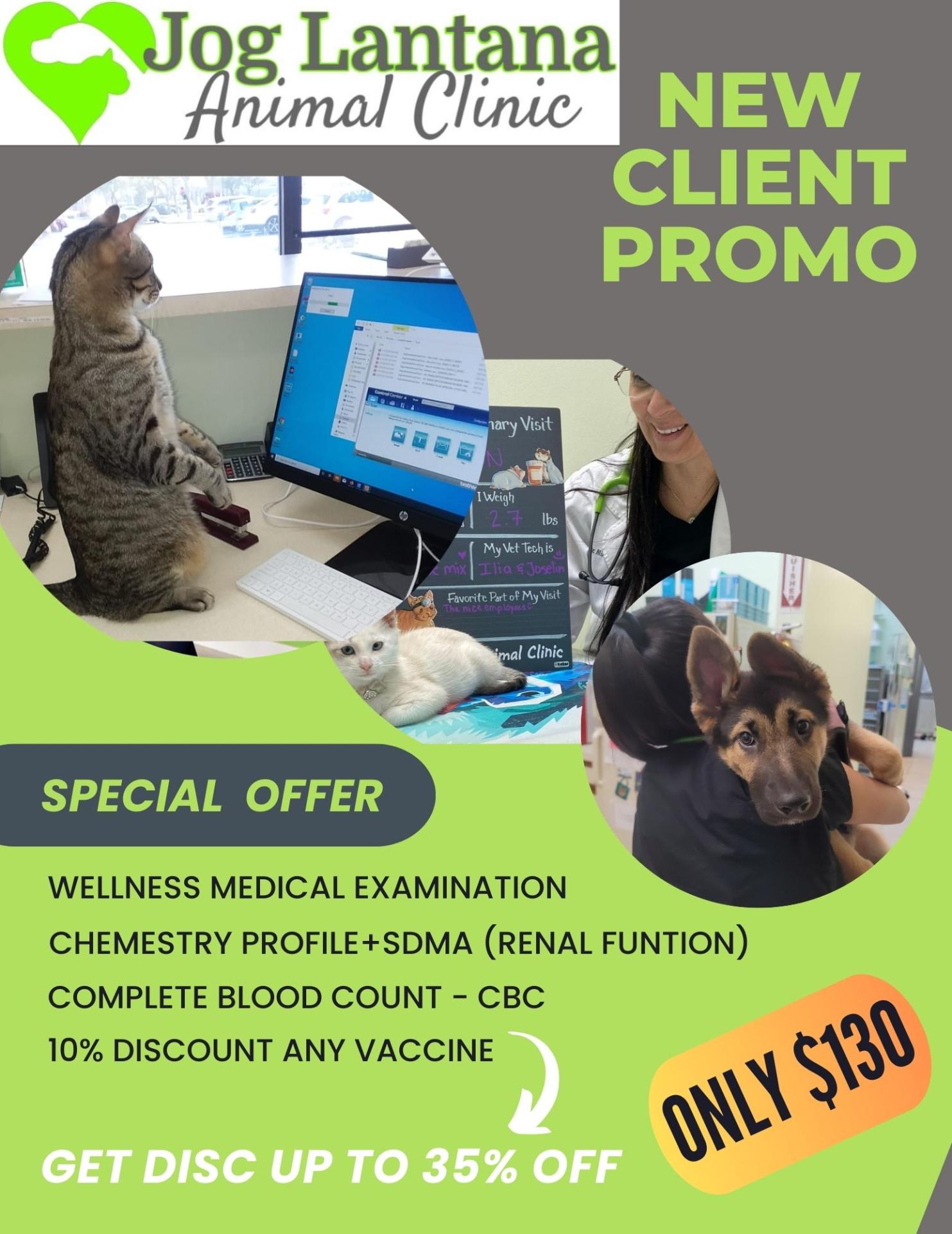 NEW CLIENTS OFFER!